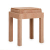 TOV Furniture Kora Cotton Jute Contract-Grade Accent Stool