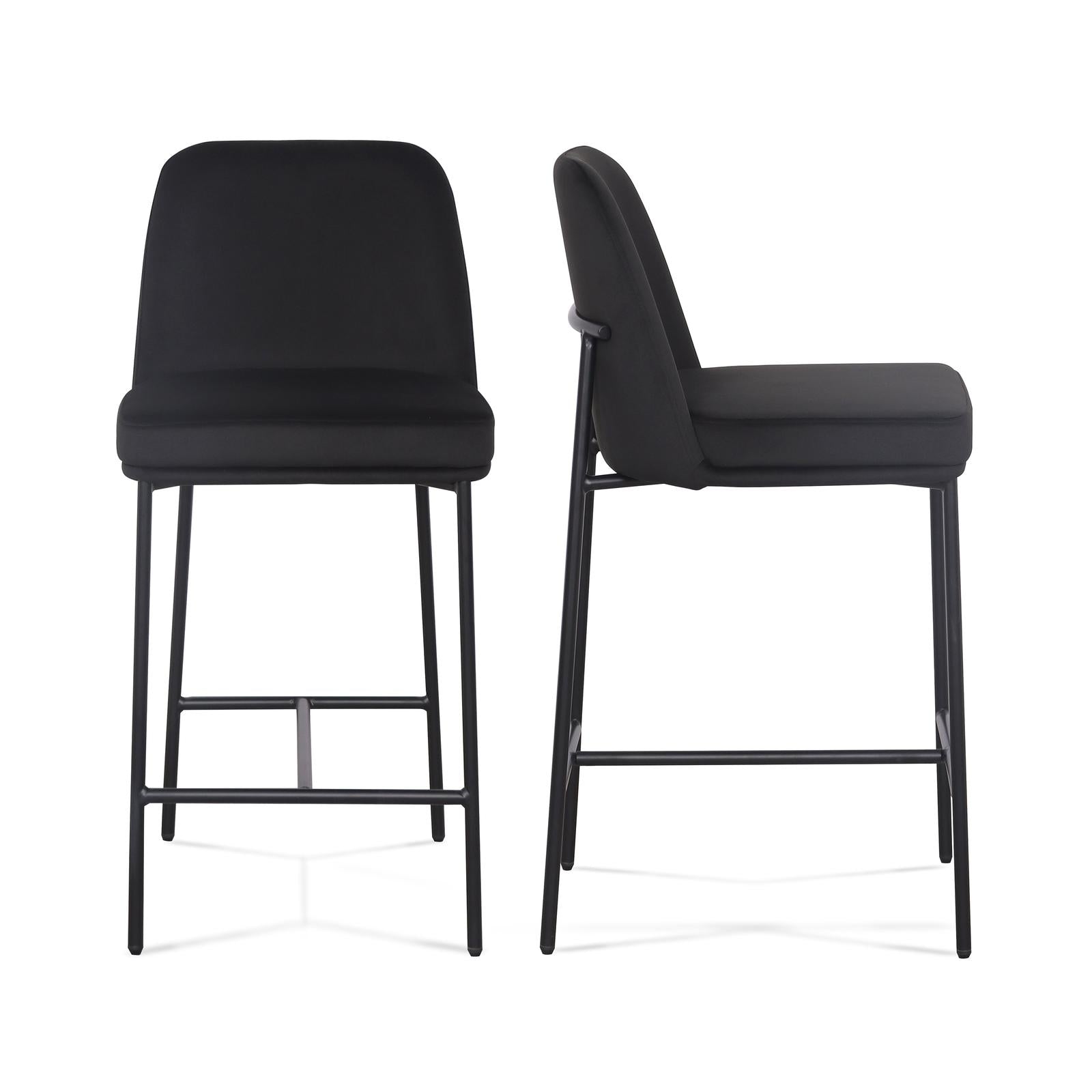 TOV Furniture Sydney Performance Velvet Counter Stool Set of 2