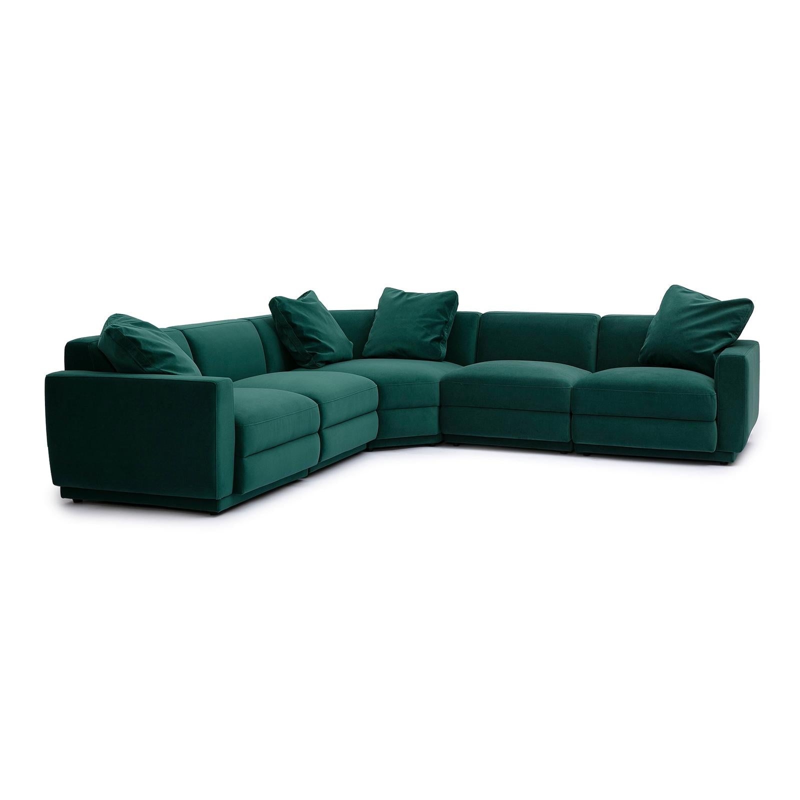 TOV Furniture Perry 5-Piece Modular L-Sectional