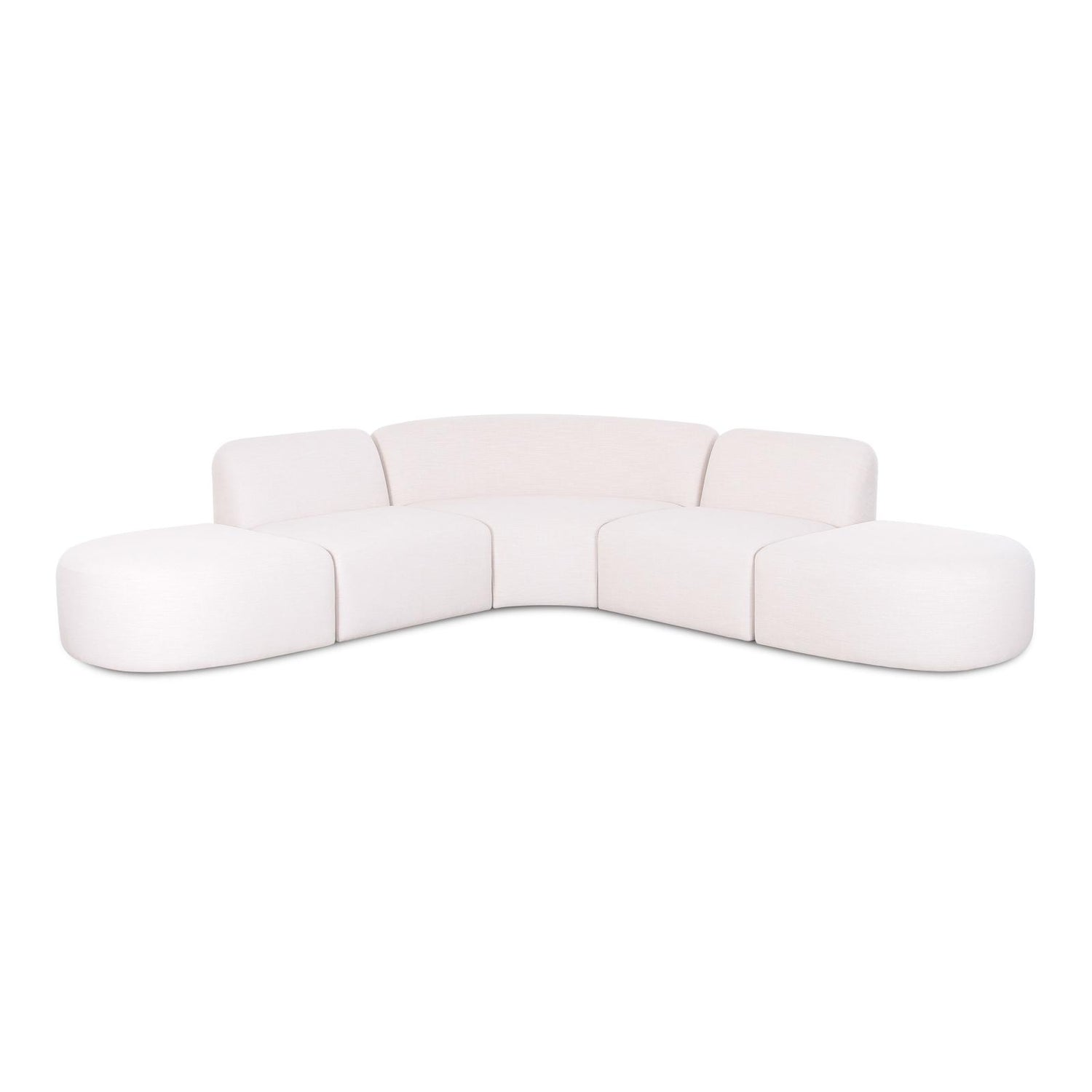 TOV Furniture Gorge 5-Piece Modular Euro Sectional