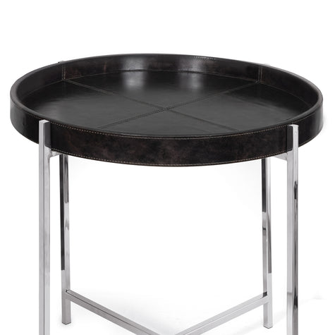 Regina Andrew Derby Leather Tray Table