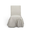 TOV Furniture Gertrude Striped Performance Linen Skirted Dining Chair