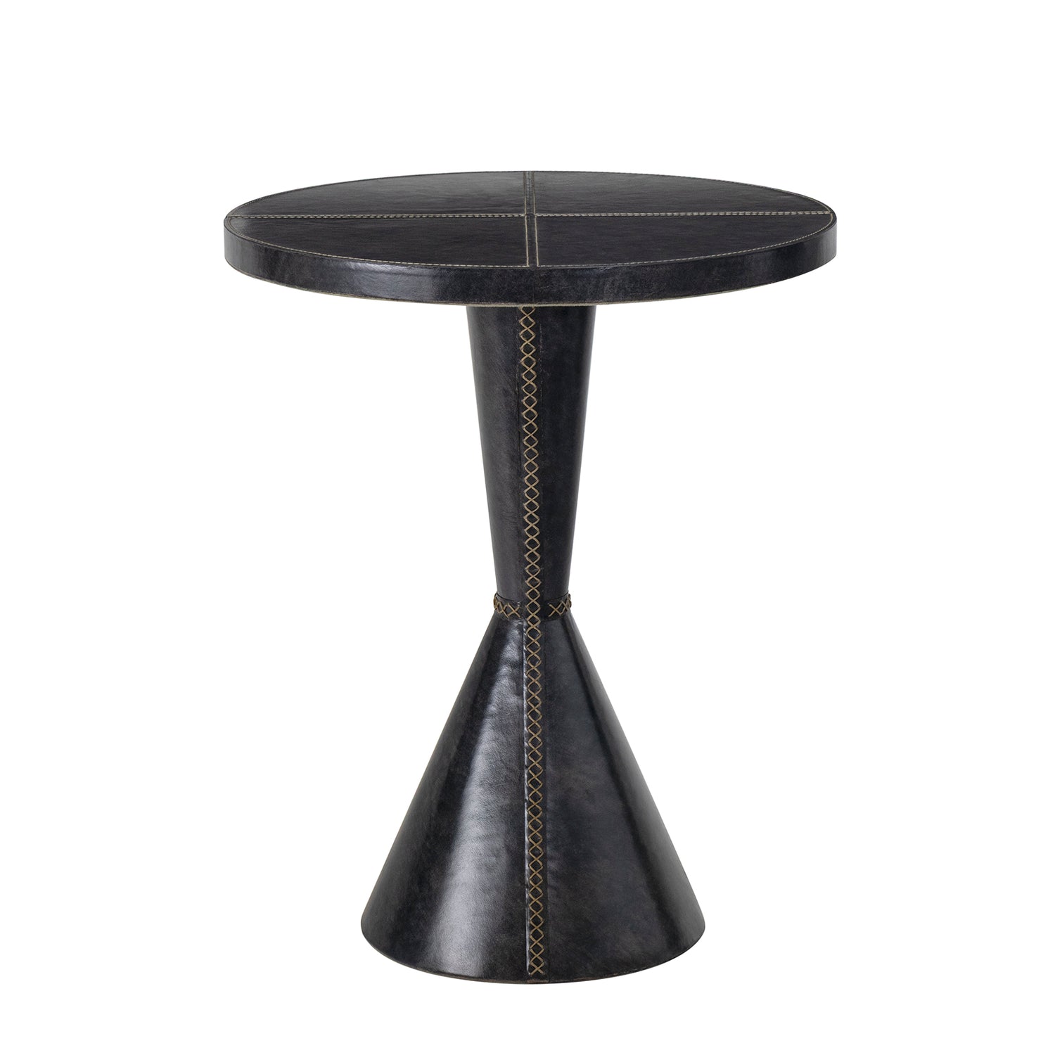 Regina Andrew Gabe Leather Accent Table