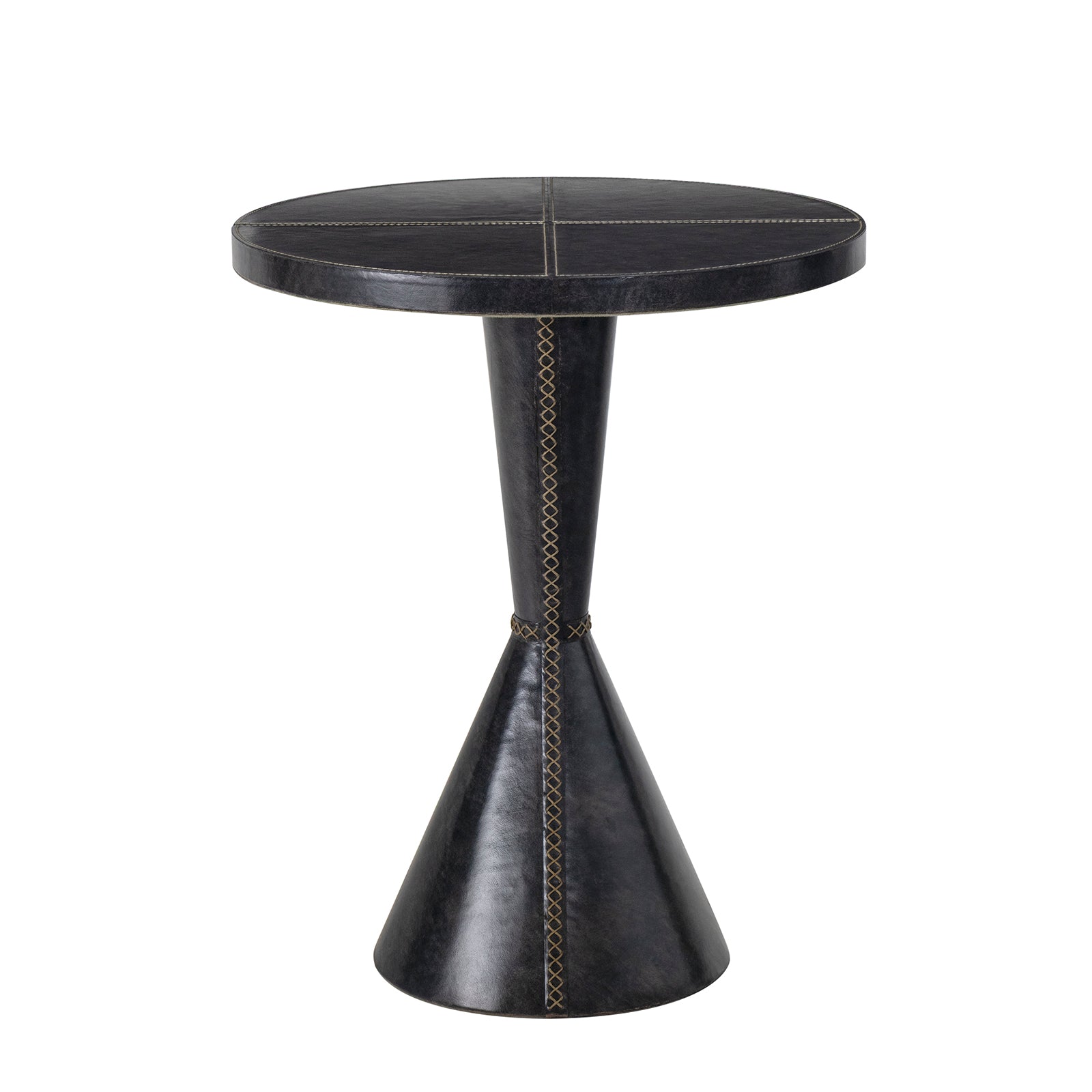 Regina Andrew Gabe Leather Accent Table