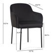 TOV Furniture Sydney Performance Velvet Armchair - Set of 2