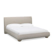 TOV Furniture Rayne Textured Fabric Bed