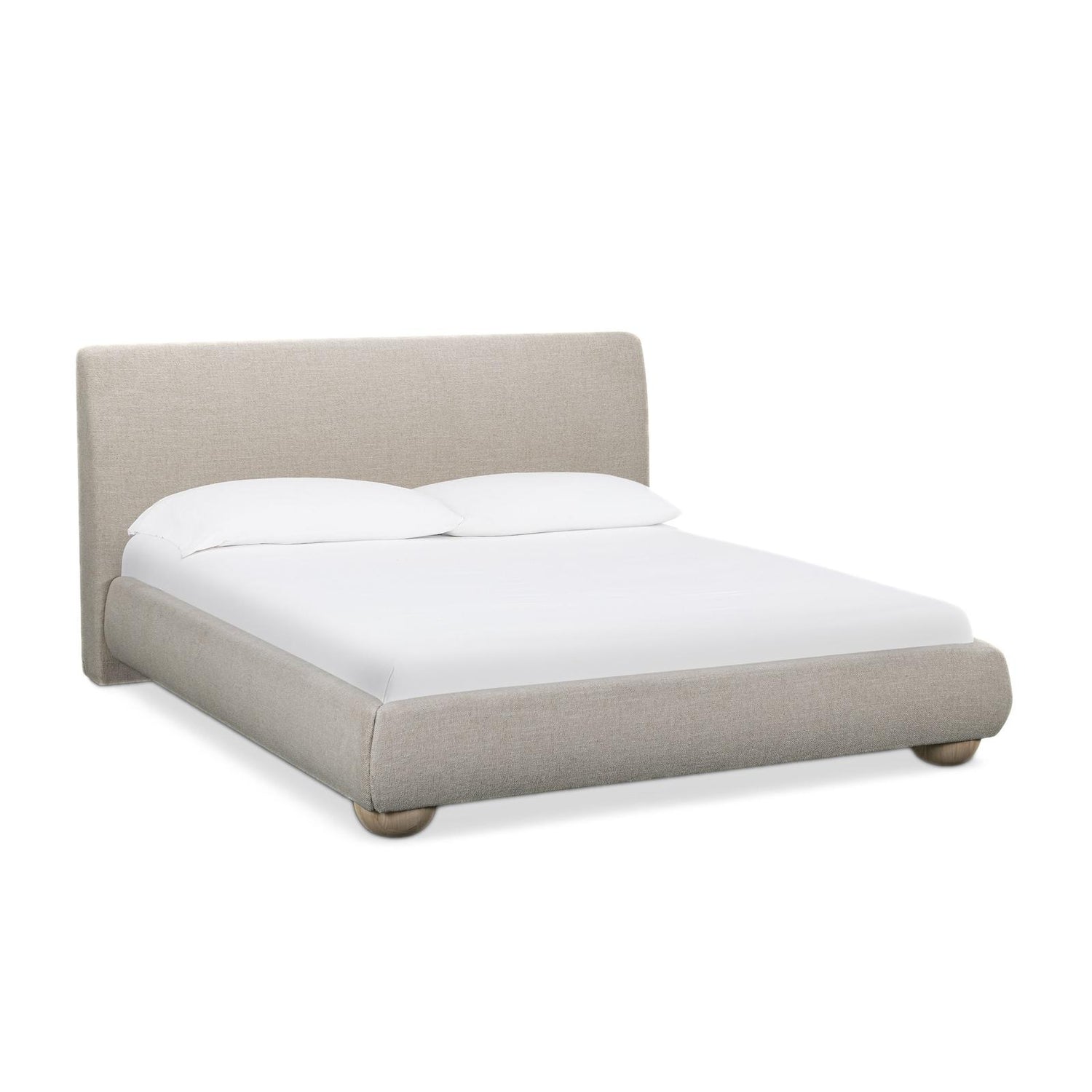 TOV Furniture Rayne Textured Fabric Bed