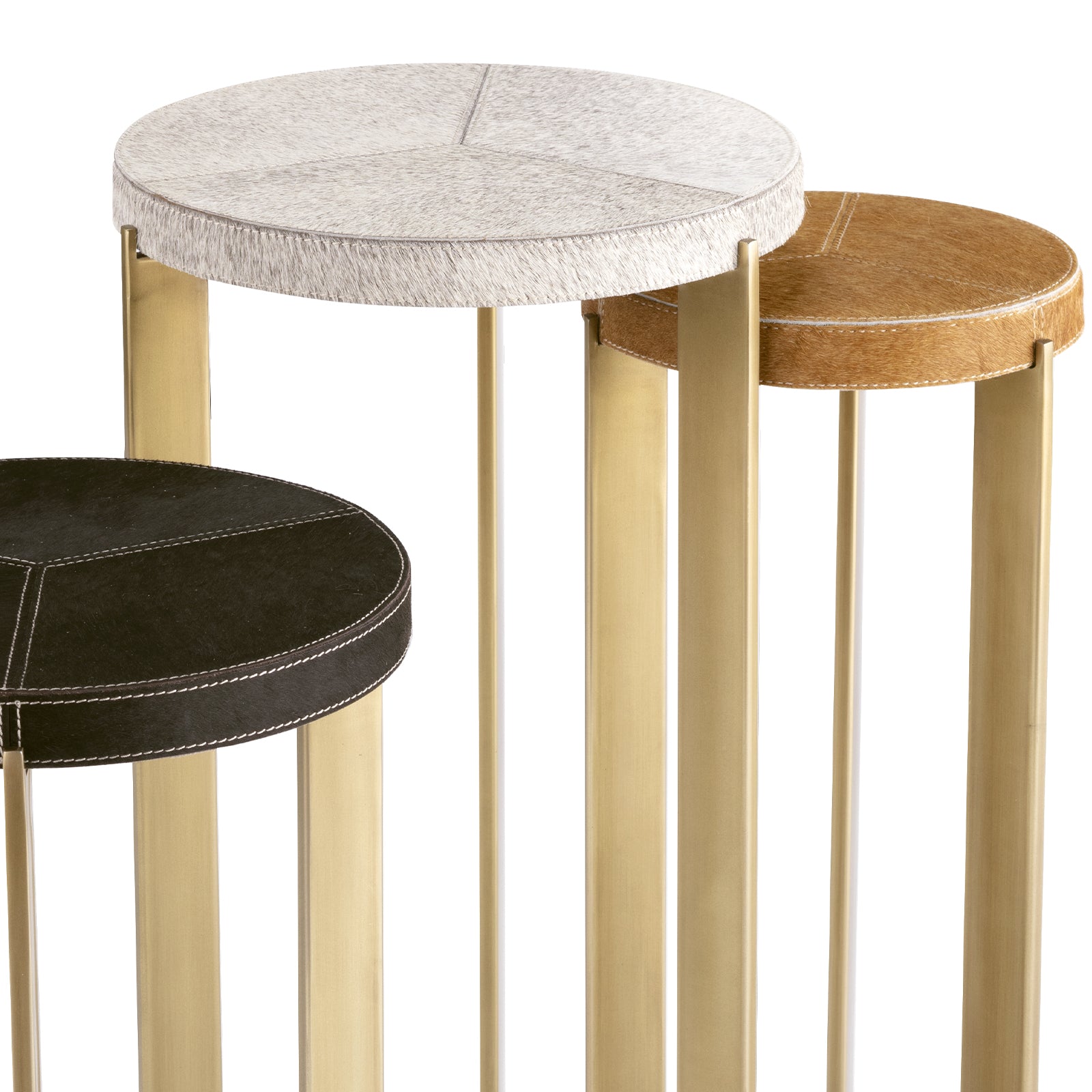 Regina Andrew Andres Hair on Hide Mixer Table Set