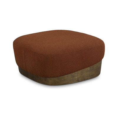 TOV Furniture Domina Boucle Ottoman