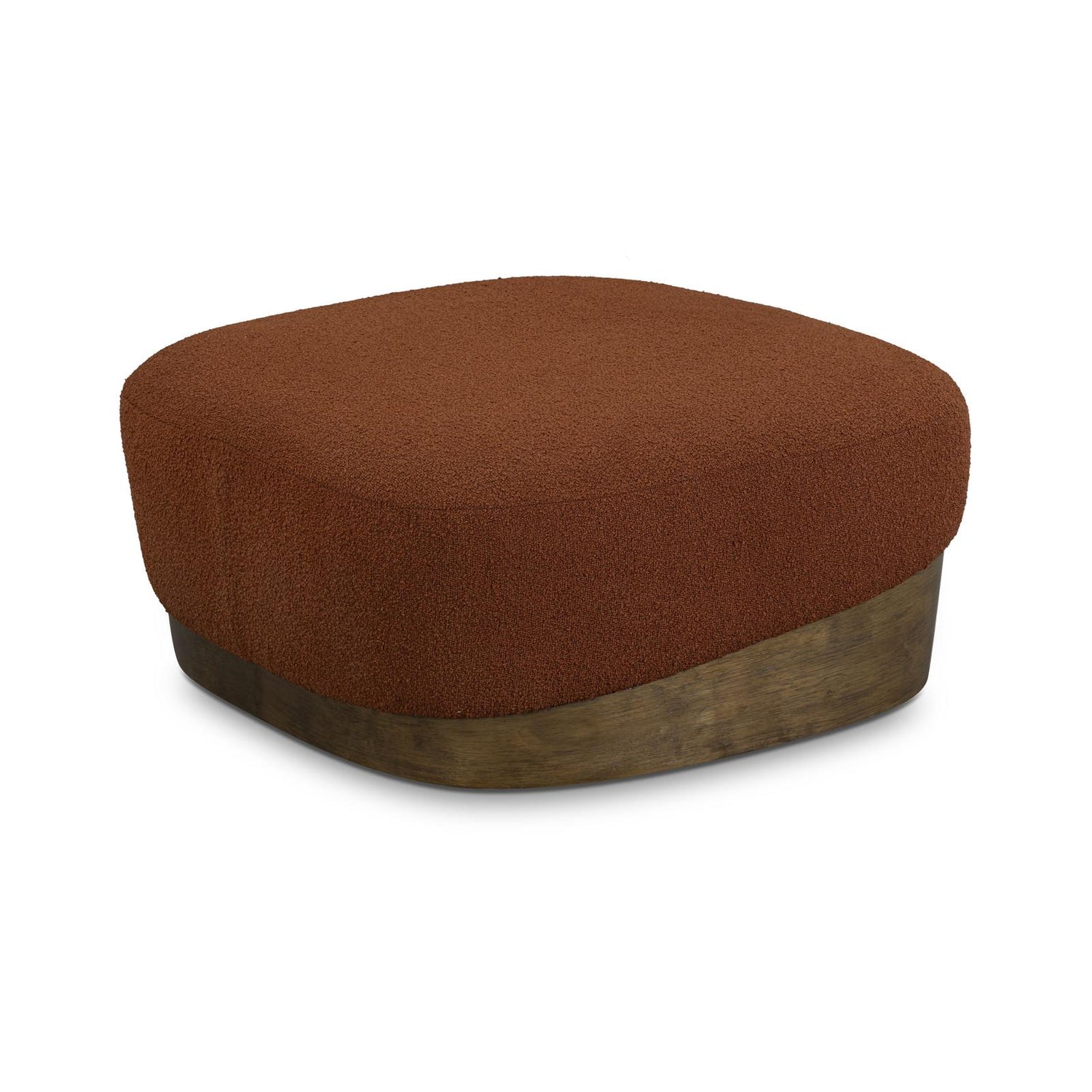 TOV Furniture Domina Boucle Ottoman