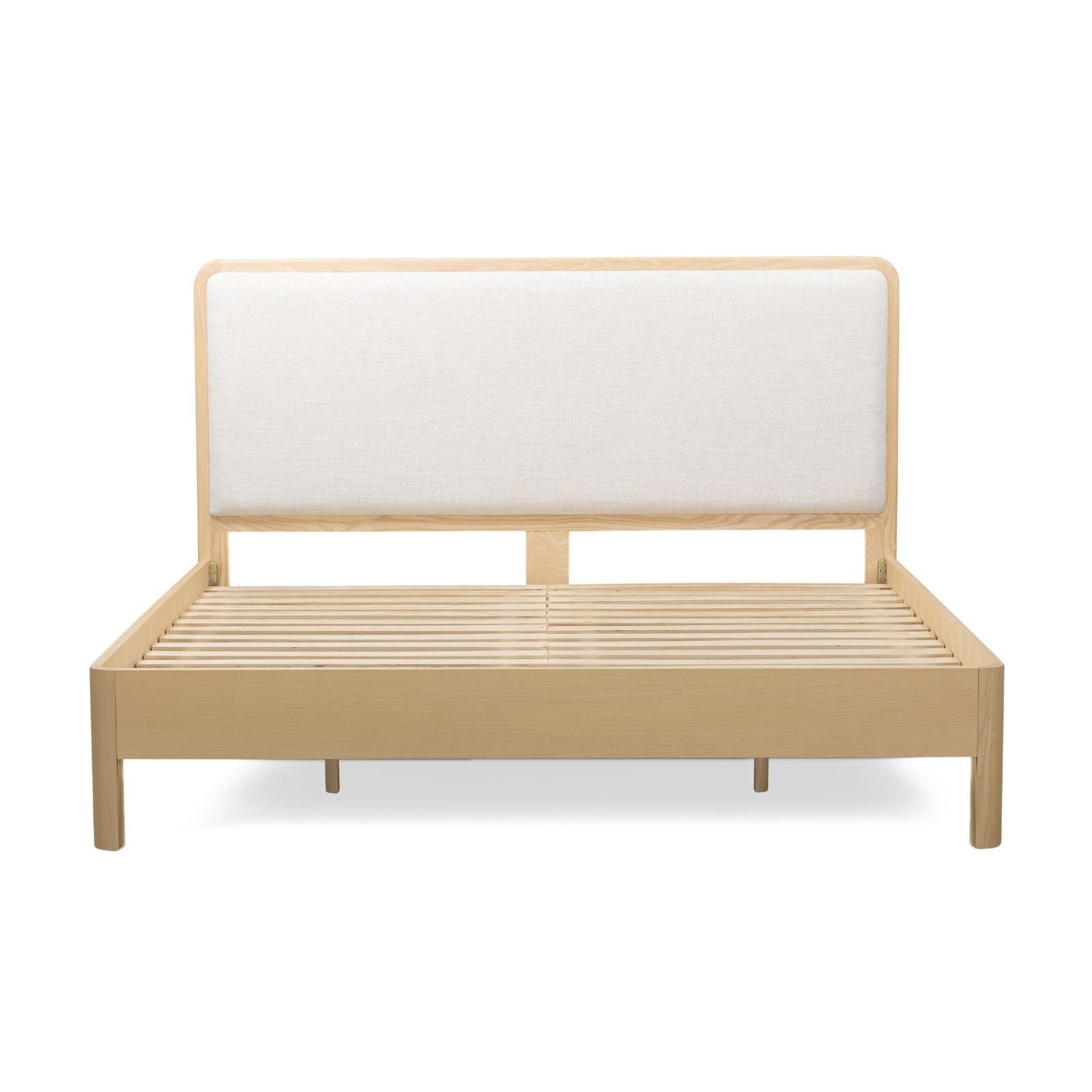 TOV Furniture Rafaelle Natural Solid Ash Bed