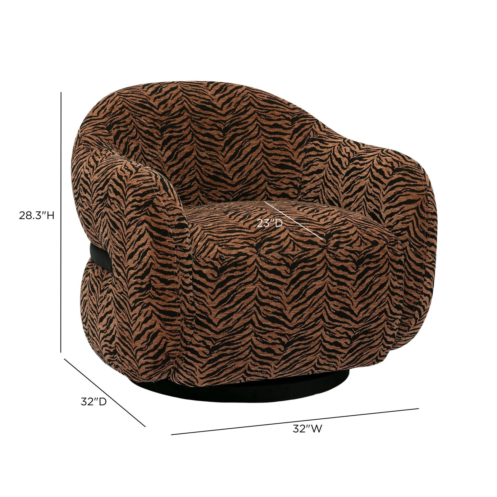 TOV Furniture Salma Swivel Accent Chair