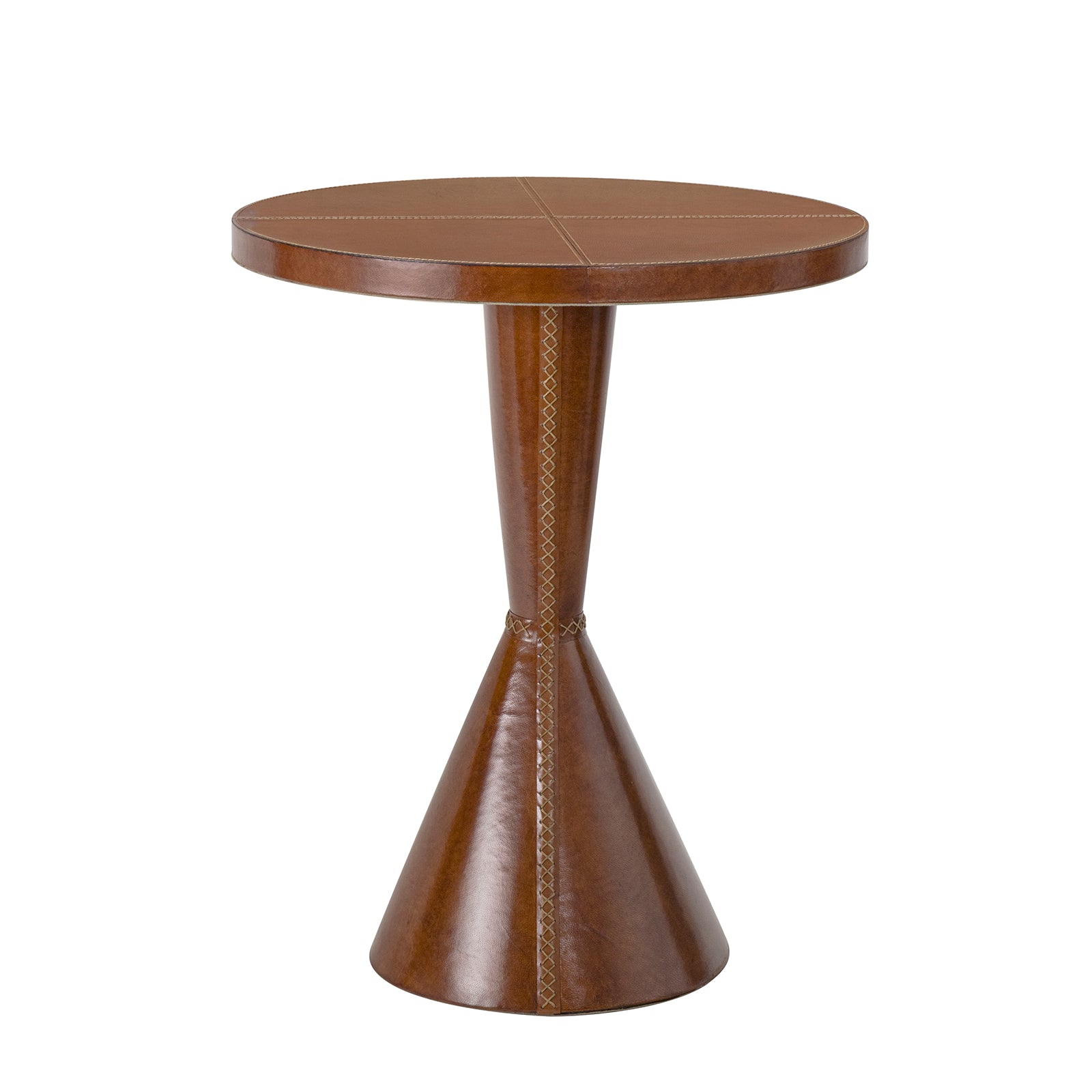 Regina Andrew Gabe Leather Accent Table