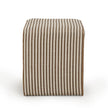 TOV Furniture Byron Square Cotton Jute Ottoman
