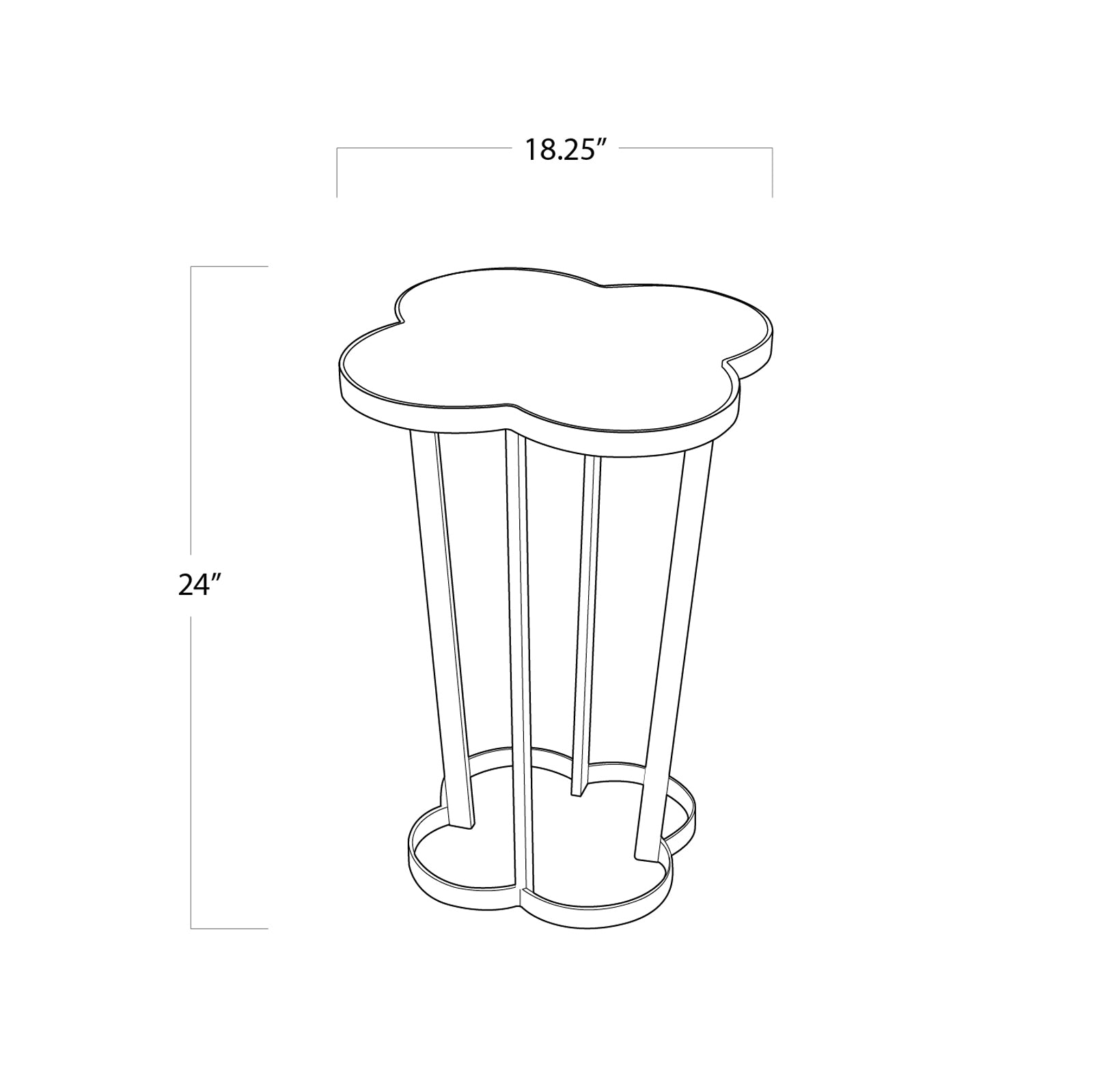 Regina Andrew Clover Table