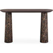 TOV Furniture Braya Faux Emperador Marble Console Table