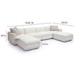 TOV Furniture Perry 6-Piece Modular U-Sectional