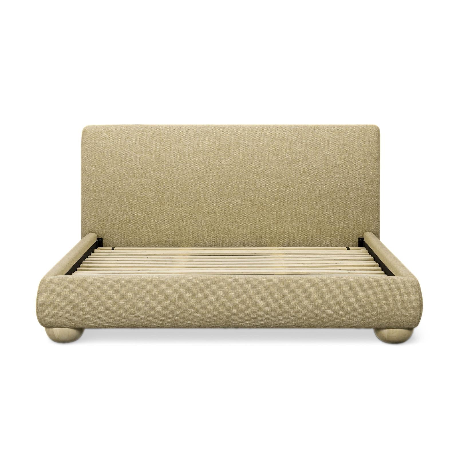 TOV Furniture Rayne Textured Fabric Bed