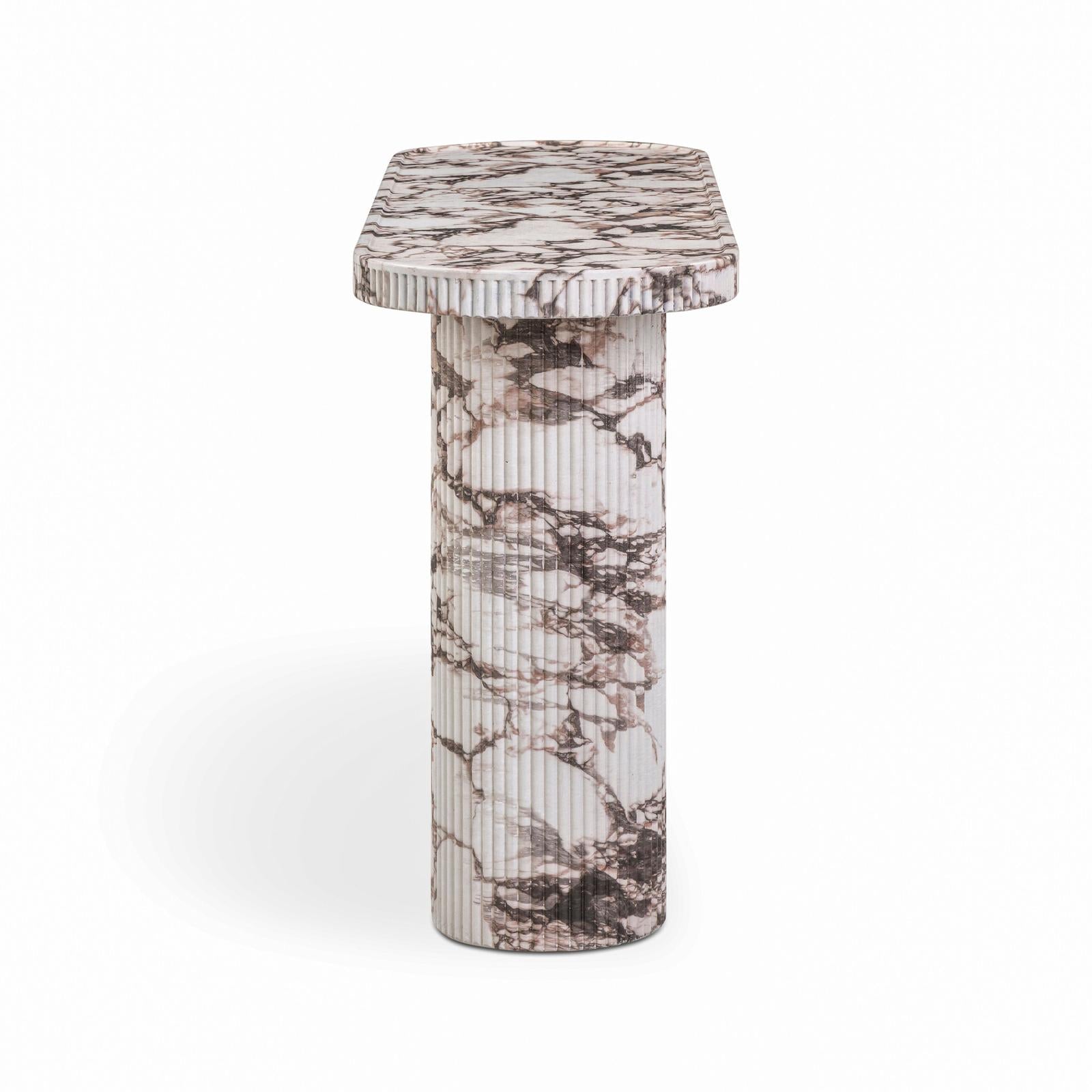 TOV Furniture Darcy Concrete Indoor/Outdoor Console Table