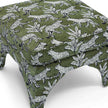 TOV Furniture Raji Leopard Performance Jacquard Ottoman