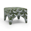 TOV Furniture Raji Leopard Performance Jacquard Ottoman