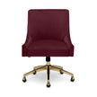 TOV Furniture Beatrix Performance Velvet Office Swivel Chair