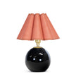 Giorgio Black Natural Brass Glass Mini Lamp