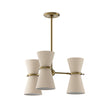 Gable Antique Natural Brass Pendant