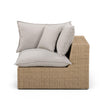 TOV Furniture Cali Performance Fabric & Wicker Outdoor Modular Components