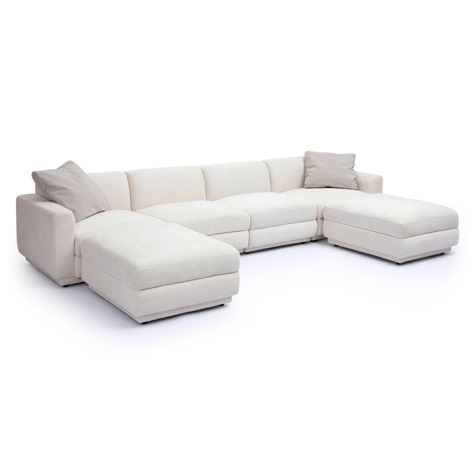 TOV Furniture Perry 6-Piece Modular U-Sectional