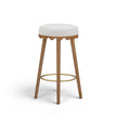 TOV Furniture Oodle Performance Vegan Mohair Bar Stool