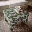 TOV Furniture Raji Leopard Performance Jacquard Ottoman