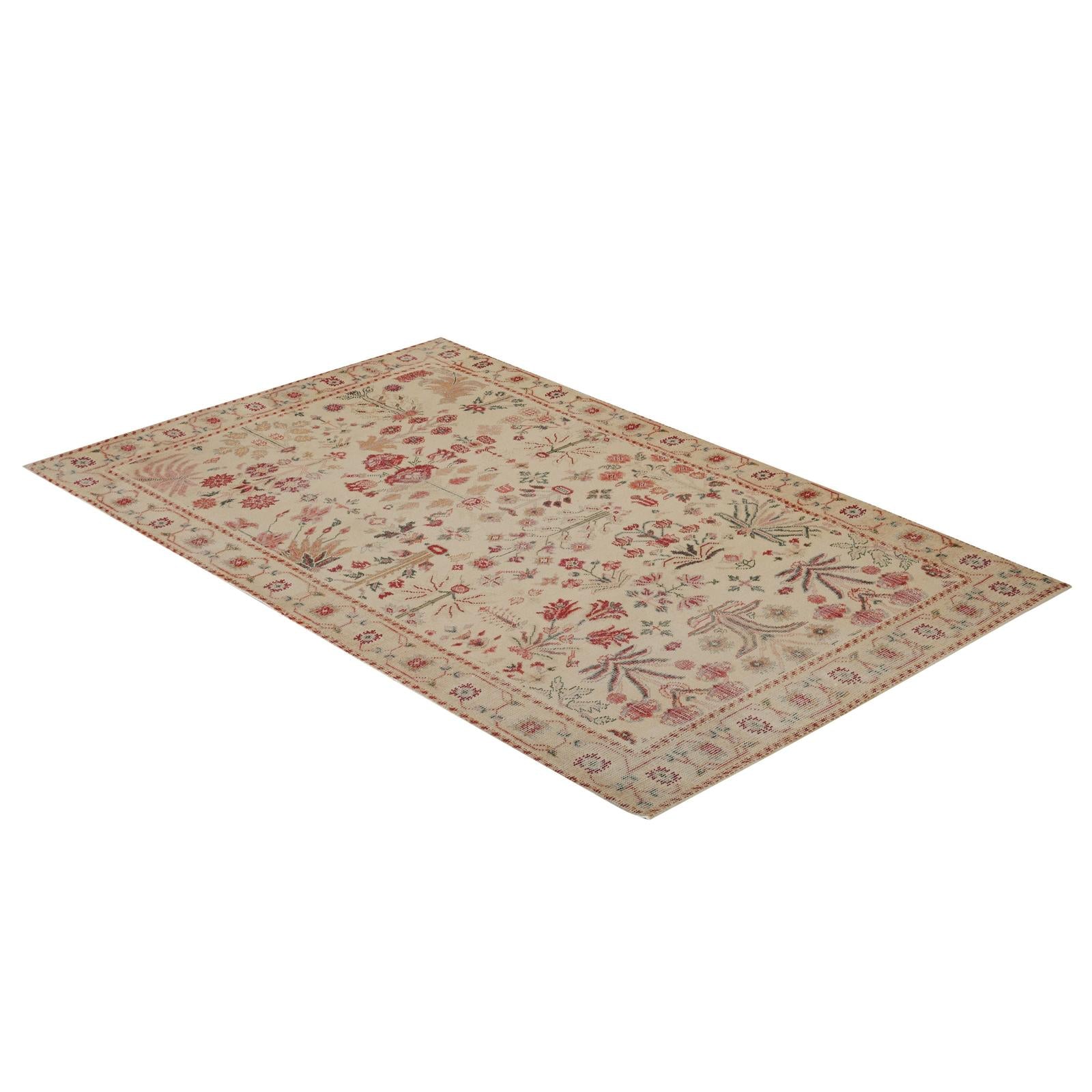 TOV Furniture Jardin Hand Woven Wool Area Rug 5'X8'