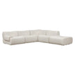TOV Furniture Zenith 5-Piece Contract-Grade Upcycled Fabric Modular Sectional