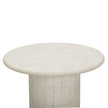 TOV Furniture Fafo Beige Indoor/Outdoor Concrete Side Table