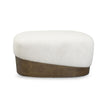 TOV Furniture Domina Boucle Ottoman