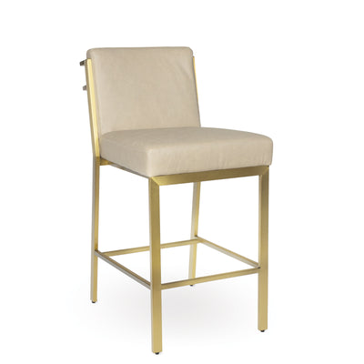 Regina Andrew Chantal Leather Counter Stool