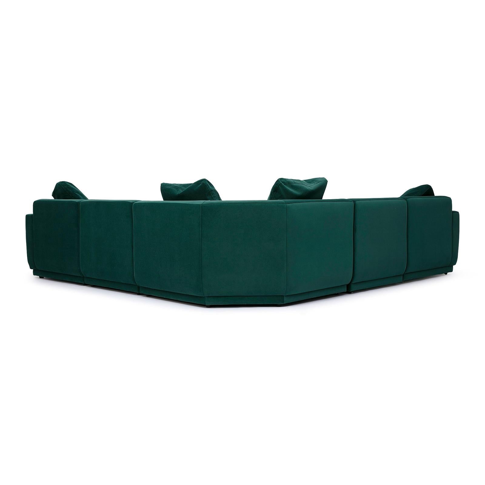 TOV Furniture Perry 5-Piece Modular L-Sectional