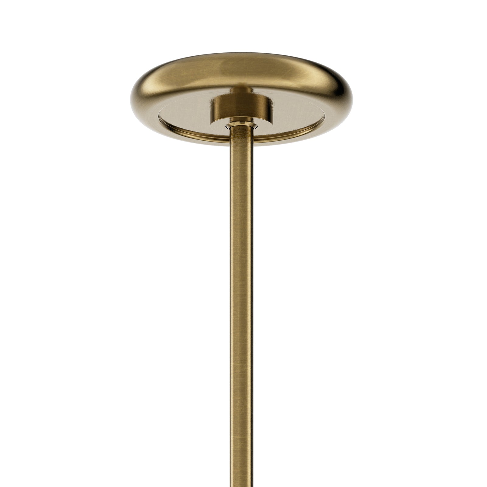 Gable Antique Natural Brass Linear Chandelier