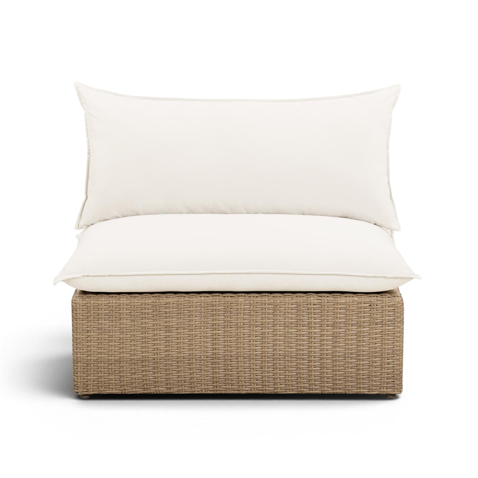 TOV Furniture Cali Performance Fabric & Wicker Outdoor Modular Components