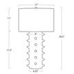 Regina Andrew Spruce Cemic Table Lamp
