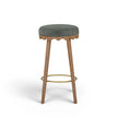 TOV Furniture Oodle Performance Vegan Mohair Bar Stool