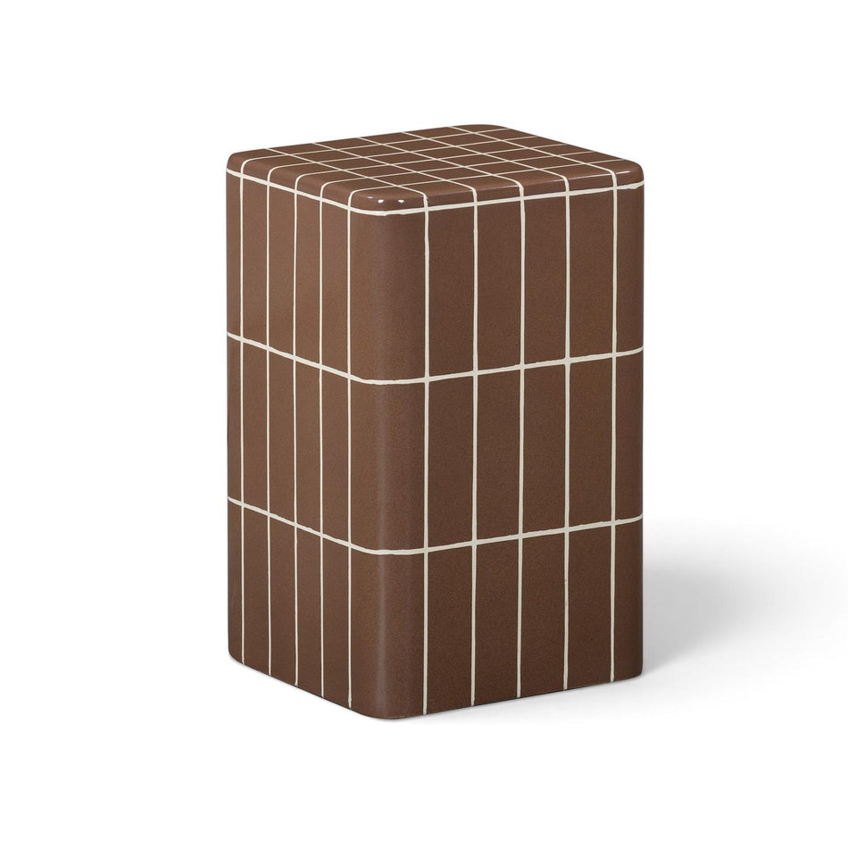TOV Furniture Tatiana Square Concrete Indoor/Outdoor Side Table