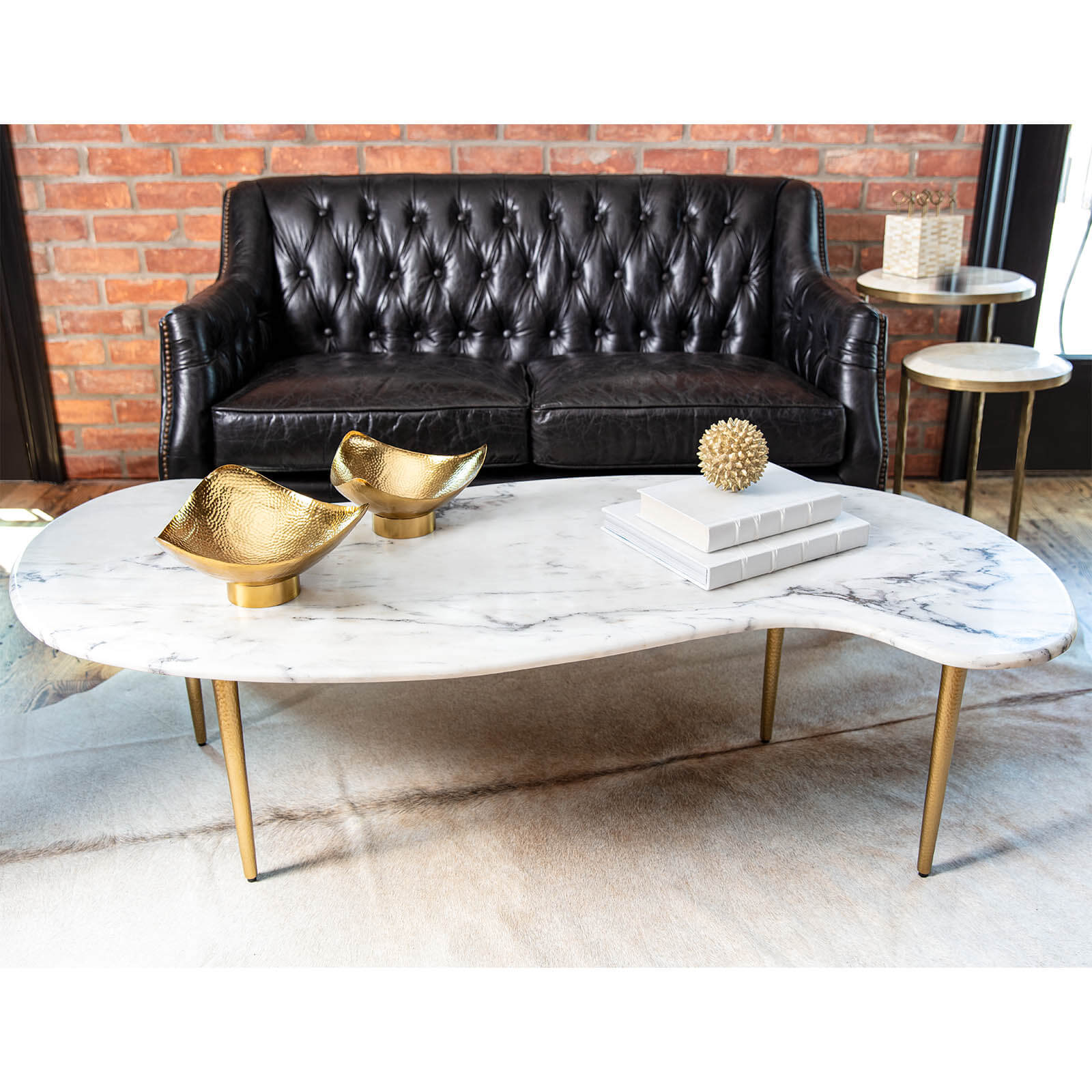 Regina Andrew Jagger Marble Cocktail Table