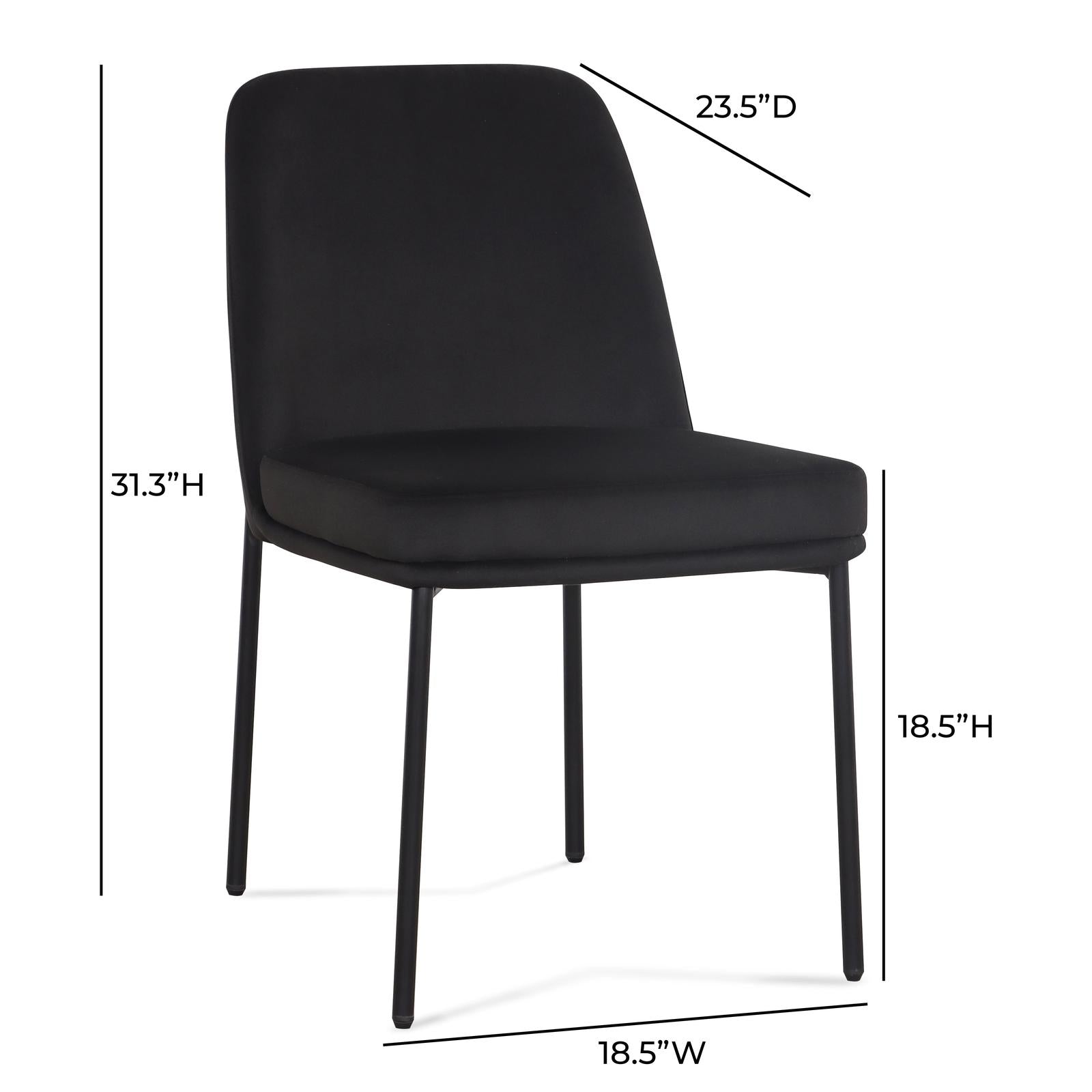 TOV Furniture Sydney Performance Velvet Dining Chair - Set of 2