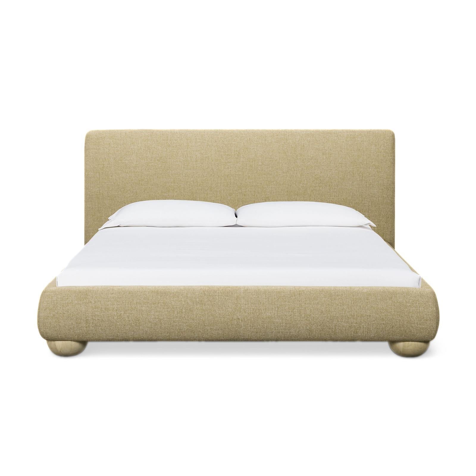 TOV Furniture Rayne Textured Fabric Bed