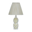 TOV Furniture Edith Curved Papier Mache Flower Pleated Table Lamp
