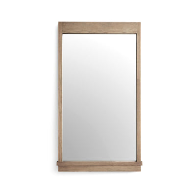TOV Furniture Aimee 44"X77" Solid Brushed Ash Floor Mirror