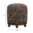 TOV Furniture Bisou Performance Jacquard Ottoman