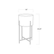 Regina Andrew Bone Drum Table